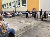 <em>MusicBreak</em> des NÖ Tonkünstler-Orchesters live im BORG Krems