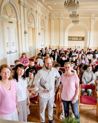 Lesung mit Demian Lienhard im Festsaal des BORG Krems